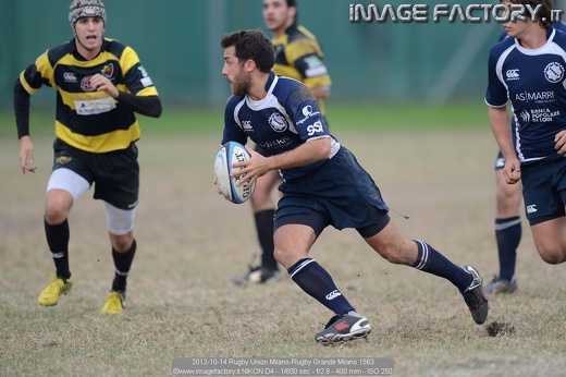 2012-10-14 Rugby Union Milano-Rugby Grande Milano 1563